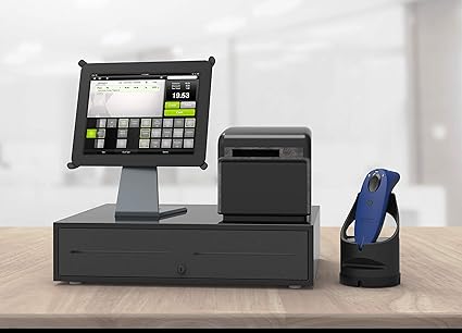 SocketScan S740, Universal Barcode Scanner, Black & Black Dock