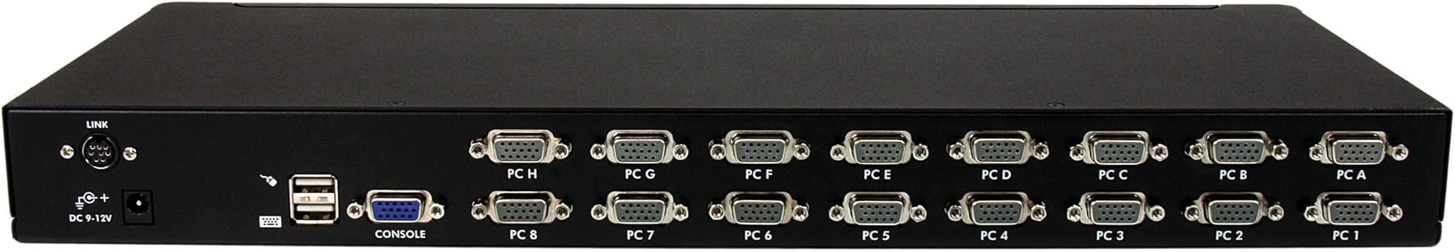 StarTech.com 16 Port 1U RackMount USB KVM Switch Kit with OSD and Cables - KVM Switch - 16 x KVM Port(s) - 1 Local User - Desktop - SV1631DUSBUK
