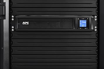 APC UPS 1000VA Smart-UPS with SmartConnect, Pure Sinewave UPS Battery Backup, Line Interactive, 120V Uninterruptible Power Supply, Rackmount UPS (SMC1000-2UC)