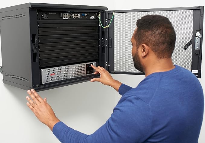APC Smart-UPS 1500VA Lithium Ion UPS with SmartConnect, SMTL1500RM3UC, Pure Sine Wave, Short-Depth 120V Uninterruptible Power Supply
