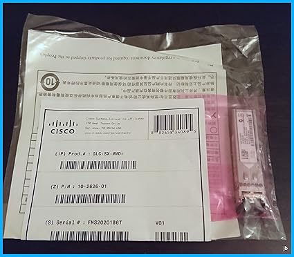 Cisco GLC-SX-MMD SFP 1000Base-SX Short Haul Multimode Module with DOM Support
