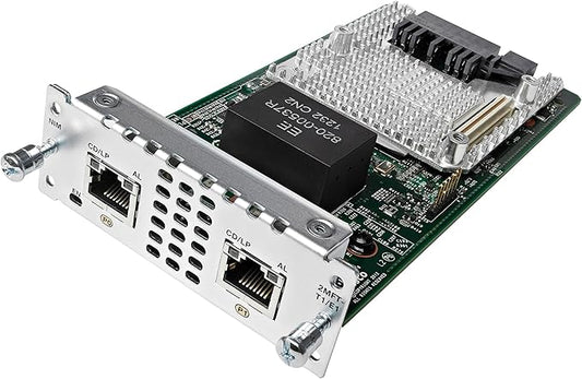 Cisco NIM-2MFT-T1/E1= Fourth-Generation Multi-Flex Trunk Voice/Clear-Channel Data T1/E1 - Expansion Module