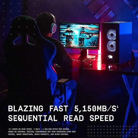 WD_BLACK 2TB SN770 NVMe Internal Gaming SSD Solid State Drive - Gen4 PCIe, M.2 2280, Up to 5,150 MB/s - WDS200T3X0E - [Previous Generation]