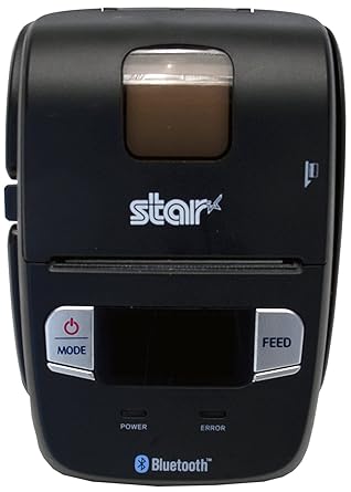 Star Micronics SM-L200 Compact and Portable Bluetooth Receipt Printer with Tear Bar - Supports iOS, Android, Windows