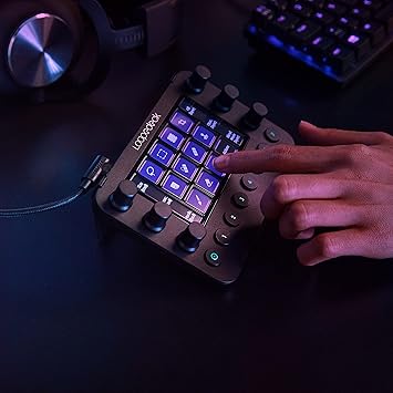 Loupedeck Live – The Custom Console for Live Streaming, Photo and Video Editing with Customizable Buttons, Dials and LED Touchscreen