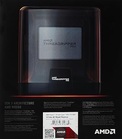 AMD Ryzen™ Threadripper™ PRO 5975WX, 32-core, 64-Thread Desktop Processor