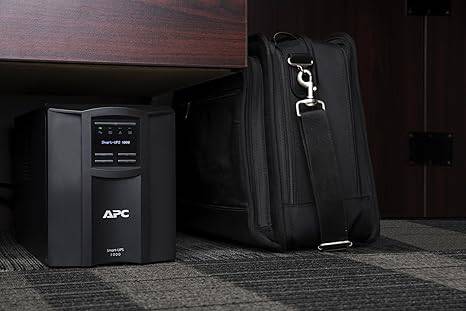 APC 1000VA Smart UPS by Beaver Computer with SmartConnect, sinewave output, 120V line-interactive uninterruptible power supply.