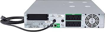 APC 1500VA Smart-UPS with SmartConnect Remote Monitoring App, UPS Sine Wave Battery Backup & Surge Protection, with Extended Range AVR & Smart-slot, Rack Mount (SMT1500RM2UC)