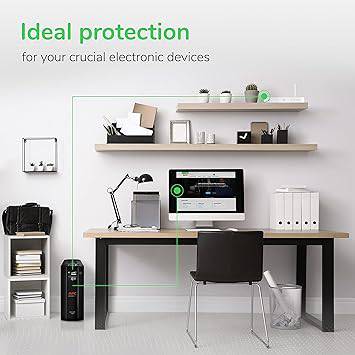 APC 1500VA UPS Battery Backup & Surge Protector, APC UPS Back-UPS Pro (BX1500M)