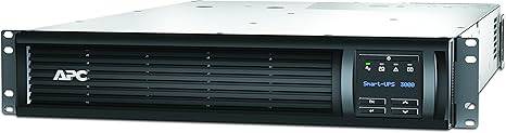 APC 3000VA Smart UPS rack mount with SmartConnect, sinewave output, AVR, 120V line-interactive uninterruptible power supply