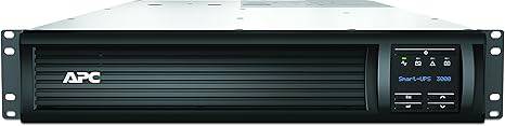APC 3000VA Smart UPS with SmartConnect, SMT3000RM2UC Rack Mount UPS Battery Backup, Sinewave, AVR, 120V, Line Interactive Uninterruptible Power Supply