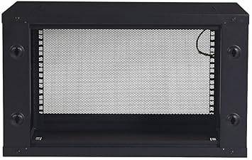 APC NetShelter 6U Wallmount Rack Enclosure Server Cabinet, AR106, Unassembled
