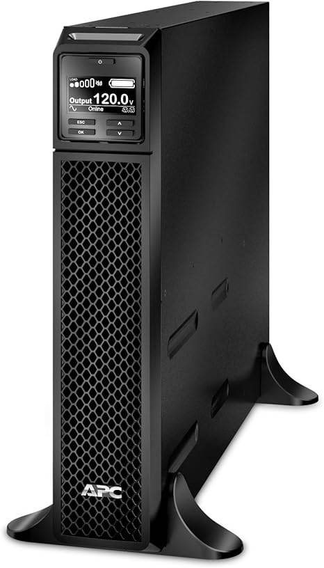 APC Smart-UPS 1000VA single-phase online UPS with pure sine wave, tower design, used for uninterruptible power supply.