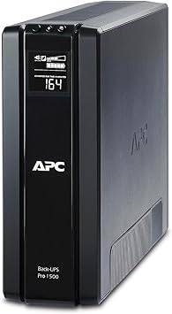 APC UPS 1500VA Battery Backup Surge Protector, BR1500G Backup Battery Power Supply with AVR - BR1500G