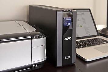 APC UPS 1500VA Battery Backup Surge Protector, BR1500G Backup Battery Power Supply with AVR - BR1500G