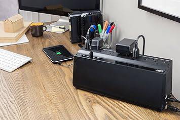 APC UPS Battery Backup & Surge Protector with USB Charger, 850VA, Back-UPS  BE850M2 , Black