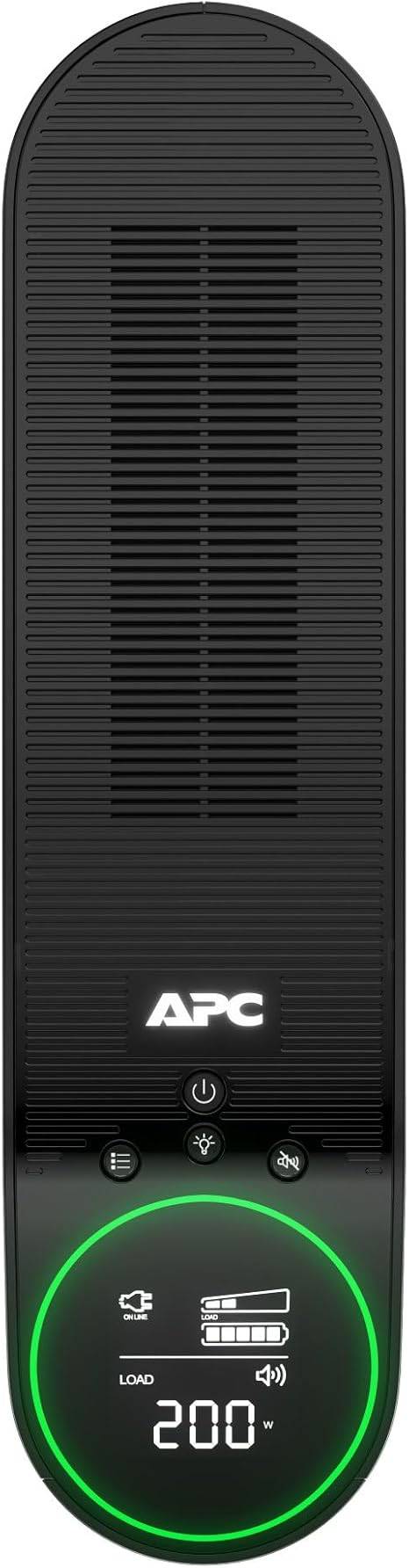 APC UPS for Gaming, 1500VA Sinewave UPS Battery Backup with AVR, BGM1500B-CA, (2) USB Charger Ports, Back-UPS Pro Uninterruptible Power Supply, 5 Volts