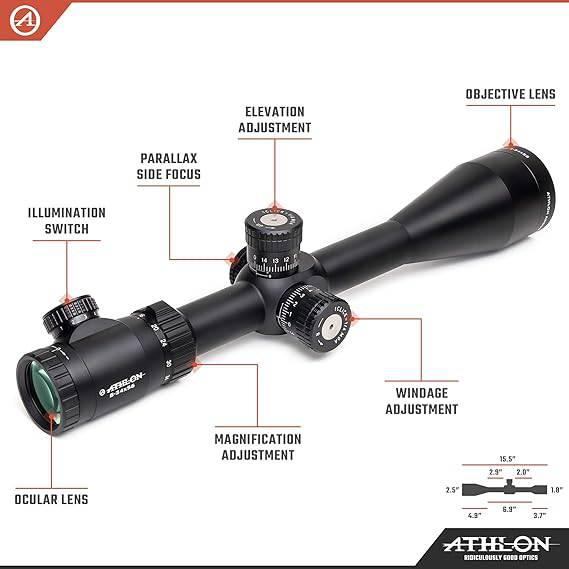 Argos BTR GEN2 8-34X56 First Focal Plane Riflescopes - BTR GEN2 8-34X56