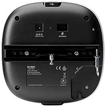 Aruba AP-505 wireless access point by Beaver Computer, 802.11ax, 1.77 Gbps, compact network device with antennas