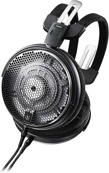 Audio-Technica ATH-ADX5000 Audiophile Open-Air Dynamic Hi-Res Over-Ear Headphones (Black) - ATH-ADX5000