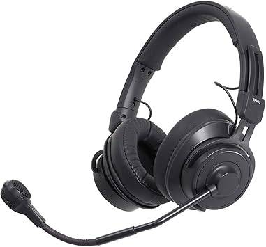 Audio-Technica BPHS2 Broadcast Stereo Headset with Hypercardioid Dynamic Boom Microphone Black, Adjustable - BPHS2