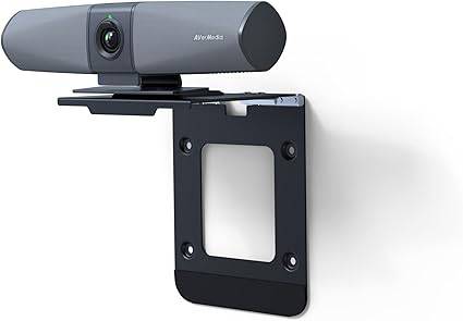 AVerMedia PA511D- 4K Video Conference Camera, Speakerphone, Echo Cancellation, Autoframing, Zoom Certified, Wired Network and One Cable Connection - Webcam for PC, Tripod & Monitor - PA511D