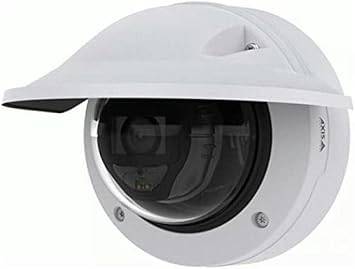 Axis Communications P3268-LVE DLPU forensic camera with WDR LightFinder 2.0 and Optimize technology, shown in a professional setup.