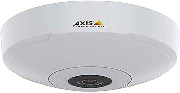 AXIS M3067-P 6MP network camera mini dome by Beaver Computer, showing the compact dome design and lens details.