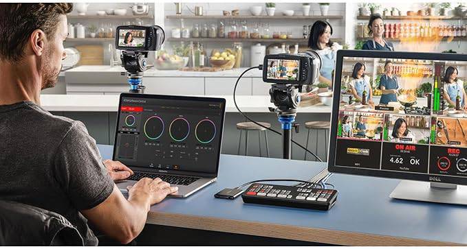 Blackmagic Design ATEM Mini Pro HDMI Live Stream Switcher (SWATEMMINIBPR)