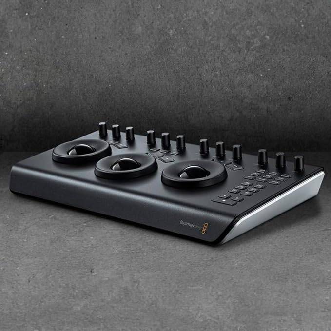 Blackmagic Design DaVinci Resolve Micro Panel, portable low-profile control panel with multiple editing and color correction controls.