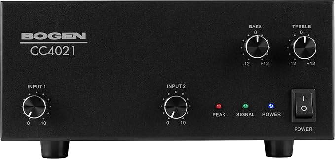 Bogen Amplifier - 40 W RMS - 2 Channel CC4021