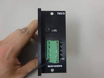 Bogen - TNG1S - Tone Generator Input, 4 of 8 Selectable, Screw Terminal