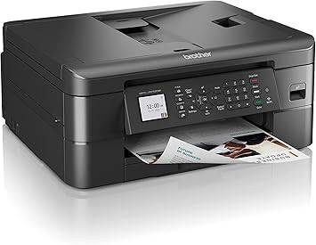Brother MFC-J10 Series 3-in-1 Printer, Wireless Color Inkjet Printer, Printer, Copy, Scan, Fax - 9.5 ppm, 150 Sheets, 1.8