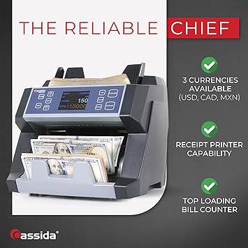 Cassida Currency Counter (6600UV)