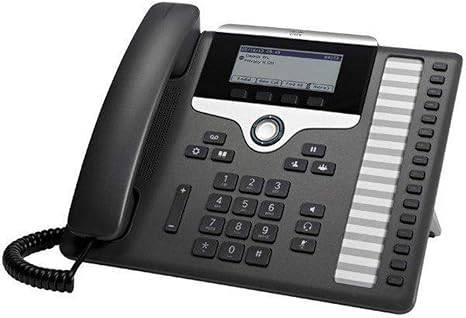 Cisco CP-7861-K9 VoIP phone with a multi-line display and keypad, designed for business communication.