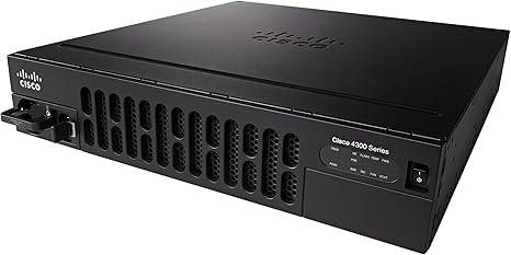 Cisco ISR4351/K9 router from Beaver Computer with multiple network ports and compact design, ideal for enterprise networking.