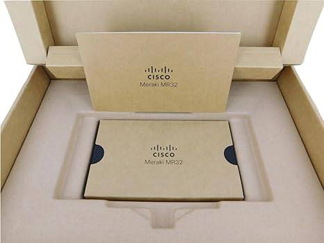 Cisco Meraki Indoor Access Point, MR32-HW (802.11ac, 2x2 MIMO Dual-band, 2.4GHz and 5GHz, AC, Bluetooth, POE)
