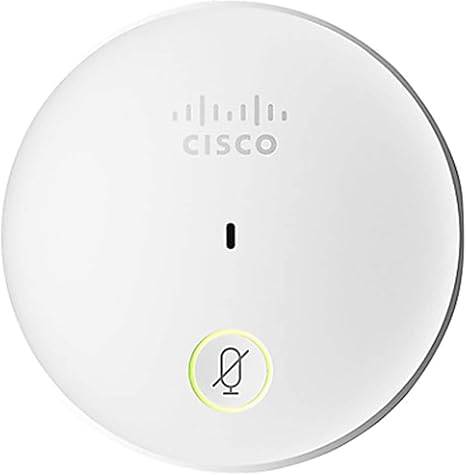 Cisco Microphone by Beaver Computer, boundary omni-directional wired microphone with 80Hz-20kHz range and table mount.