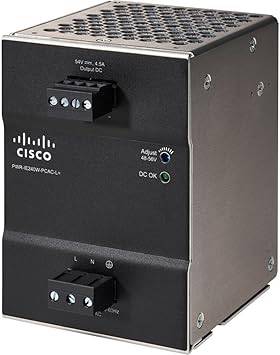 Cisco Systems Catalyst IE3200 Rugged Series power supply, 240W AC 100-240V, for IE32008T2SE network switch, by Beaver Computer