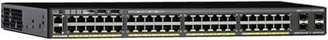Cisco WS-C2960X-48FPD-L Catalyst 2960-X switch with 48 GigE PoE ports, 740W power, and dual 10G uplinks.