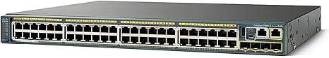 Cisco WS-C2960X-48TD-L Catalyst 2960-X LAN switch with 48 Gigabit Ethernet ports and 2 10G SFP+ uplink ports
