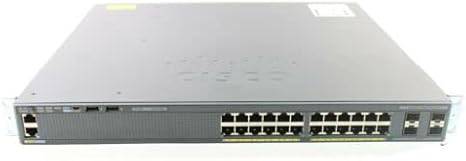 Cisco WS-C2960XR-24TS-I Catalyst 24-port Gigabit switch with 4x1G SFP ports, renewed model from Beaver Computer.