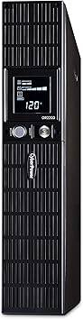 CyberPower OR2200LCDRT2U Smart App LCD UPS System, 2200VA/1320W, 8 Outlets, AVR, 2U Rack/Tower - OR2200LCDRT2U