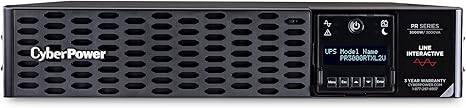 CyberPower PR3000RTXL2U Smart App Sinewave UPS system with 9 outlets, 3000VA/3000W, 2U rack/tower, EBM option, by Beaver Computer.