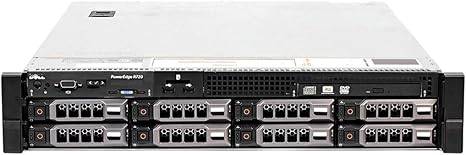Dell PowerEdge R720 rack server with dual Intel Xeon E5-2670 CPUs, 192GB RAM, 16TB SATA drives, running Windows Server 2019