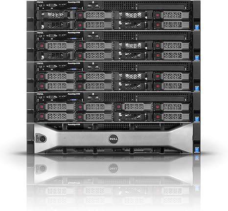 Dell PowerEdge R730 server with dual 2.60GHz processors, 128GB RAM, H730 RAID, and 32TB storage, renewed by Beaver Computer