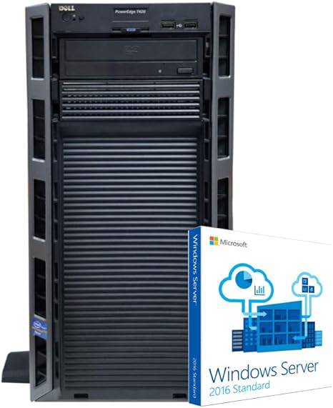 Dell PowerEdge T420 tower server with dual 10-core Intel Xeon CPUs, 128GB RAM, 8TB SSDs, and RAID, renewed by Beaver Computer.