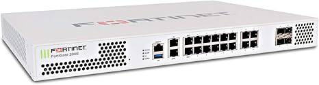 FORTINET FortiGate 200E Network Security/Firewall Appliance - 16 Port - 1000Base-T, 1000Base-X - Gigabit Ethernet - AES (128-bit), AES (256-bit), SHA-256-16 x RJ-45-4 Total Expansion Slots - 1U -