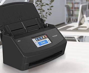 Fujitsu PA03770-B105 ScanSnap iX1500 Color Duplex Document Scanner with Touch Screen for Mac and PC (Black Model) - Pa03770-B105