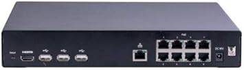 GEOVISION GV-SNVR0812 W/ 2TB 8 Channel 8MP 4K PoE NVR - GV-SNVR0812